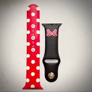Mickey Silicone Strap For Apple Watch band 1 2 3 4 5 6 7